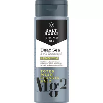 Salthouse Shower Gel Men Dead Sea Salt Sensitive 250ml