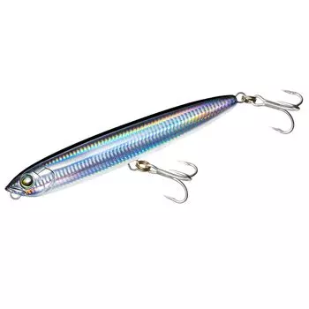 Saltwater Lure Mag Pencil Floating 200mm Black Back Center of Gravity Shift YO-ZURI Color