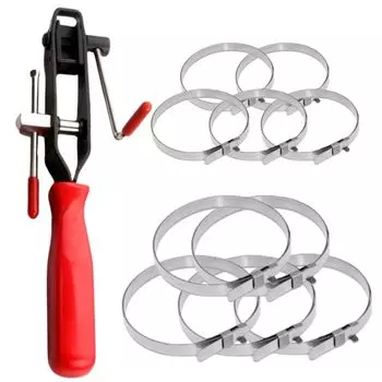 SALUDABLE чехол для приводного вала чехол для ремня инструмент для замены зажима набор для обслуживания частей ремня (Резак + (5 каждый) набор)