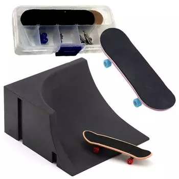 SALUDABLE Скейтборд Finger Skate Мини Скейтборд Фингерборд Скейтборд Парковый Набор (Тип F)