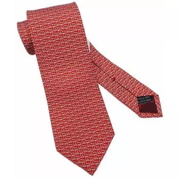 Salvatore Ferragamo 8cm Fer170 Ferragamo Tie Width Red Pearl White Tie Brand Brand