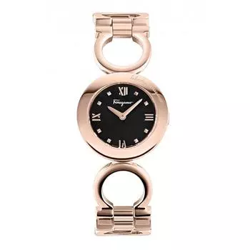Salvatore Ferragamo Ferragamo Женские кварцевые часы золотого тона 28 мм SFYA01422 розовое золото
