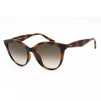 Salvatore Ferragamo Ferragamo Женские SF1073S 240 Модные солнцезащитные очки Havana 54 мм Гавана