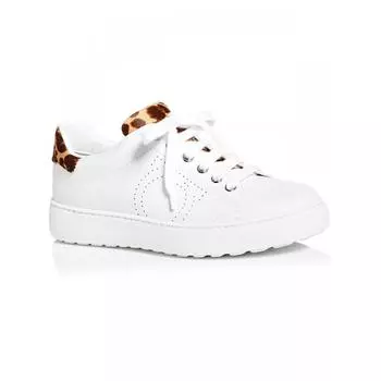 Salvatore Ferragamo Pierre женские низкие кеды из искусственной кожи повседневные и модные кроссовки какао-бежевого цвета