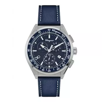 Salvatore Ferragamo Salvatore Ferragamo Часы Ferragamo 1898 Sport с ремешком серые