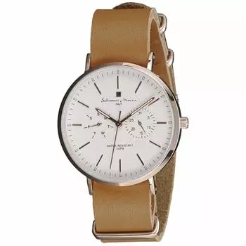 Salvatore Marra Часы Salvatore Marra SM15117-PGWHPG мужские [Товар] белый