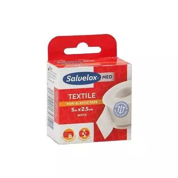 Salvelox Esparadrapo Текстиль Белый 5мx2