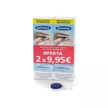 Salvelox Set Раствор для контактных линз 2x360 мл