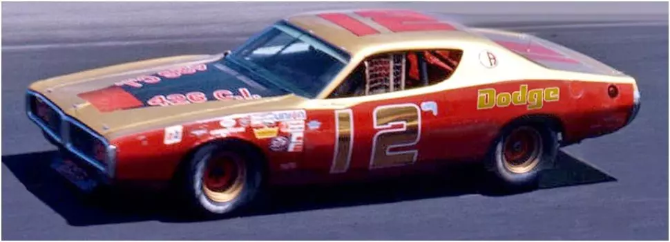 Salvinos Model NASCAR 1971 Dodge Charger Bobby Allison Plastic Model SJMBADC1971D J.R 1/25