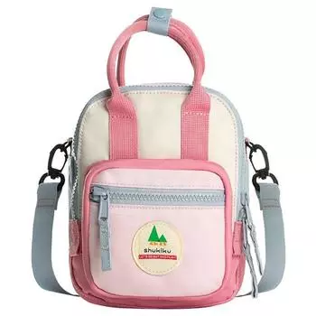 Sam Cube Sugar New Arrival Satchel Kid s Messenger Bag Girl out Small Crossbody Bag Cute Boy 2025 Peach Juice