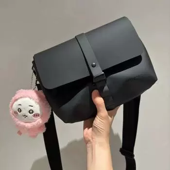 Sam Gaston Luga Messenger Bag Messenger Bag Men s and Women s Shoulder Saddle Bag Versatile Commuter Casual Bag Black