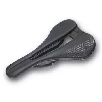 SAMANA Bicycle Carbon Fiber Seat Cushion Full Carbon Highway Hollow Ultra Light Carbon Rail Seat Cushion Seat Seat Saddle Components ONE SIZE чёрный