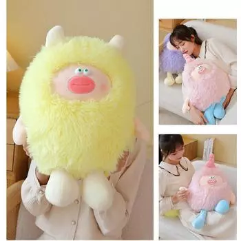 Самая продаваемая плюшевая игрушка Devil Little Monster, кукла-компаньон, праздничный подарок 35cm фиолетовый