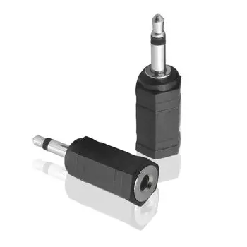 Samcos 2 шт. стерео моно разъем переходник мини разъем стерео мини разъем в моно мини разъем переходник штекер гнездо адаптер