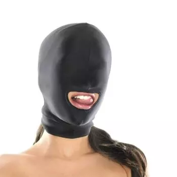 Samcos Маска для лица с повязкой на глаза Маска для косплея SM Маска для косплея с открытым ртом Повязка на глаза Высокоэластичная дышащая SM Маска для ограничения SM Товары унисекс