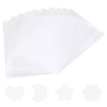 Samcos Quicksand Mold PP Sheet Set of 30 13 x Shaker Resin DIY Plastic Sheet Handmade Any Shape Plastic Van Plastic Board Shaker Mold Shakashaka Charm