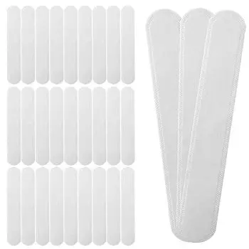 Samcos Set of Sweat Sweat Stain Prevention Dress Stain Prevents Heat Odor Resistant Heat Disposable Sweatband, 30, Sheet, Absorption, Tape, Shirt,