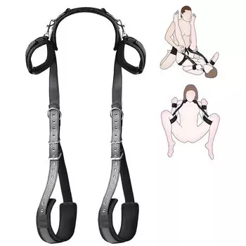 Samcos SM нога нога взрослый SM SM косплей ограничения, M-образные ограничения, наручники, ограничения, регулируемые, игрушки, товары,