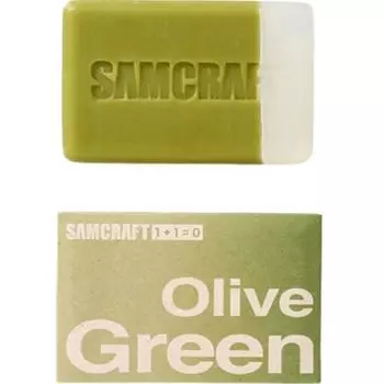 Samcraft Perfume Cleansing Bar Olive Green, 100г, 1 шт.
