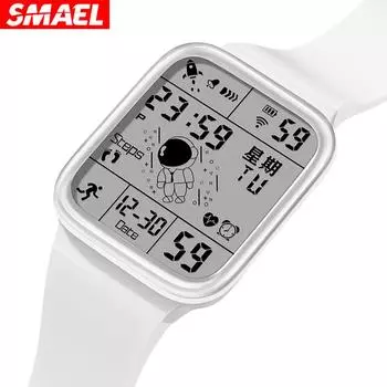 SAMEL светящиеся часы кварцевые часы армейские наручные часы кварцевые мужские спортивные часы дата часы хронограф наручные часы Relogio Masculino NO Package белый