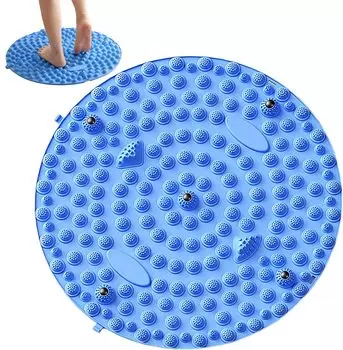 samlyru Акупрессура для ног Массажер для ног Улучшает точки давления на стопы Домашний коврик, Доска, Массаж, 50 см, Коврик, Усталость, Эргономичный, Коврик,