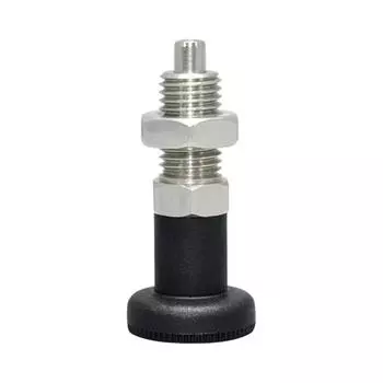 Самоблокирующаяся ручка из нержавеющей стали, прочная и простая в использовании, ручка с пружинным возвратом, винт с мелкой резьбой для точного M6