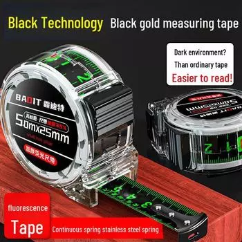 Самоблокирующаяся стальная рулетка повышенной прочности: Линейка 3м, 5м, 7,5м, 10м для домашнего использования 5m 25 width