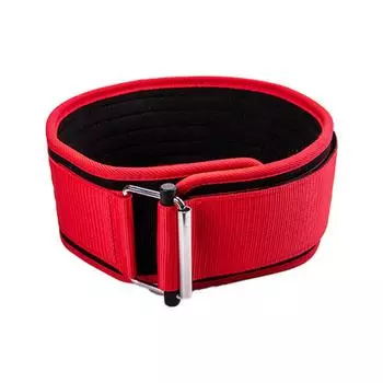 Самоблокирующийся пояс для тяжелой атлетики, регулируемый пояс для фитнеса из нейлона, пояс для становой тяги, приседаний, подъема, поддержки спины S