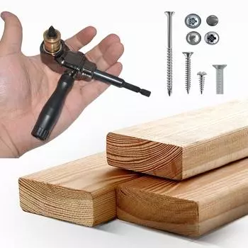 Самоблокирующийся угловой адаптер 90 градусов, отвертка, угловая насадка, удлинитель, электрическая отвертка, угловой ручной инструмент