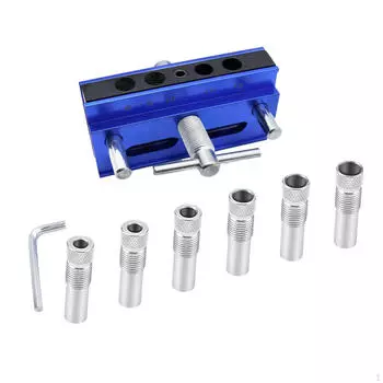 Самоцентрирующийся кондуктор для сверления карманных отверстий с 6 направляющими втулками Metric