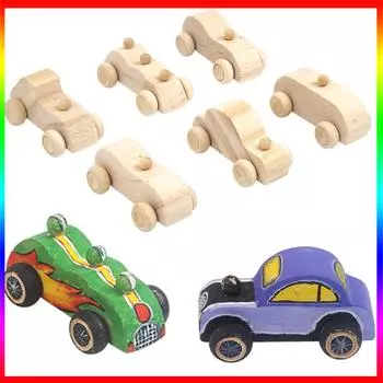 Самодельная деревянная машинка, детская красочная раскраска и модель-раскраска, игрушка, трехмерный раскрашиваемый конструктор one size хаки