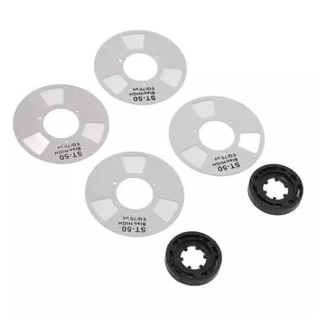 Самодельная металлическая катушечная кассета профессиональная ретро самодельная алюминиевая катушечная кассета для самостоятельного изготовления серебряный