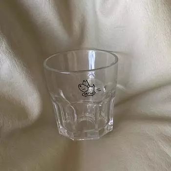 Самодельная, милая кружка из закаленного стекла с щенком на скейтборде 230ml