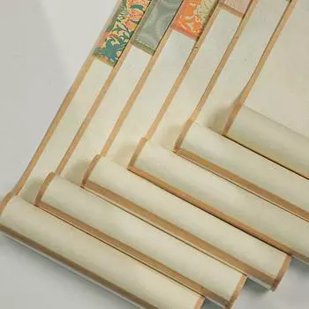 Самодельные подарки Мини-пустой свиток для труб Каллиграфия Монтажный свиток Офисное украшение для дома A