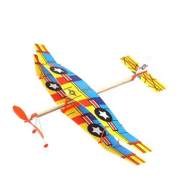 Самодельные ручные планеры, самолеты, эластичная резиновая лента, летающий самолет, самолет, планер, сборка, игрушки