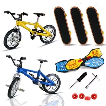 Самокат для пальцев Vitality Board Bike Set из сплава Finger Bike