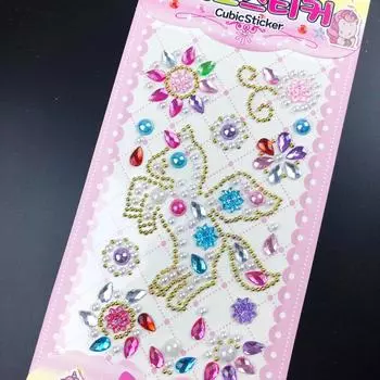 Самоклеящаяся 3D наклейка со стразами в виде бриллиантов, акриловые кристаллы, креативные DIY поделки, драгоценные камни для украшения чехла телефона, ноутбука