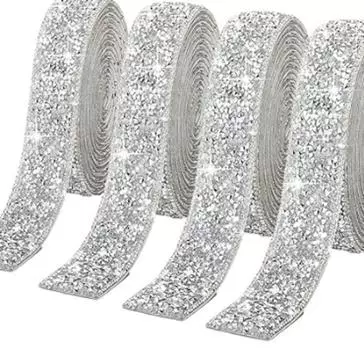 Самоклеящаяся алмазная полоса Diy Кристаллическая полоса Термоплавкий клей Термоплавкая полоса Самоклеящаяся водная полоска Термоплавкая алмазная полоса 1