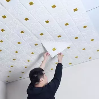 Самоклеящаяся имитация кирпича для украшения дома фоновая наклейка на стену 3D обои ТВ фон наклейка украшение 10Pcs 35cmx35cm белый