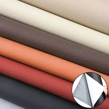 Самоклеящаяся искусственная кожа для дивана, мебели, сделай сам, ремонтная заплатка для салона автомобиля, наклейка на мотоцикл, кожаная нашивка из ткани 20*30cm чёрный