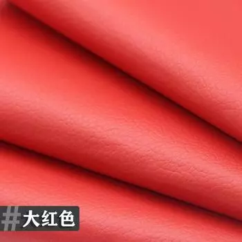 Самоклеящаяся кожаная наклейка, субсидия на ремонт кожи сиденья дивана, ремонт салона автомобиля, имитация ткани из ПУ кожи, утолщенная 20 * 30cm красный