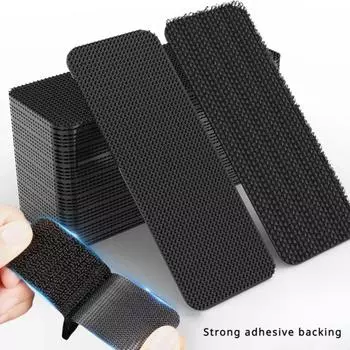 Самоклеящаяся лента Наклейки для фиксации ковров Самодельные нескользящие липучки Двусторонние автомобильные крепления Аксессуары Диван Коврики для автомобиля Одежда 70x16mm