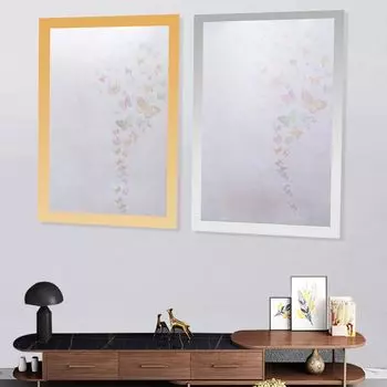 Самоклеящаяся магнитная фоторамка A3 A4 8,5x11 дюймов плакат сертификат художественная работа магнитная доска настенная наклейка рамка A4 золотой