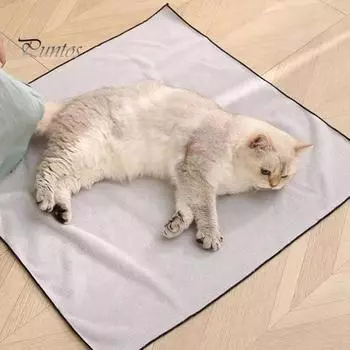 Самоклеящаяся накидка для ухода за кошками, сумка для чистки и стрижки когтей, защита от укусов, царапин и побегов, успокаивающая накидка для лекарств 55cm