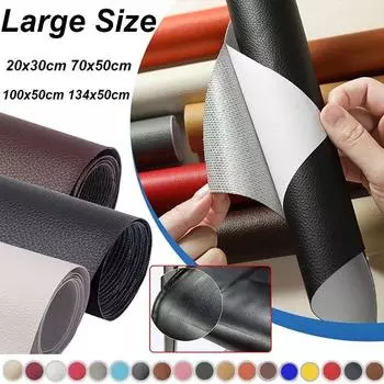 Самоклеящаяся наклейка для ремонта кожи Andy, 18 цветов, для автокресла, дивана, домашнего ремонта кожи, наклейки из искусственной кожи, ремонтные патчи «сделай сам» 20*30CM