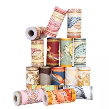 Самоклеящаяся наклейка на плинтус, наклейка на подоконник, угловые обои, домашний декор, волновод B3203