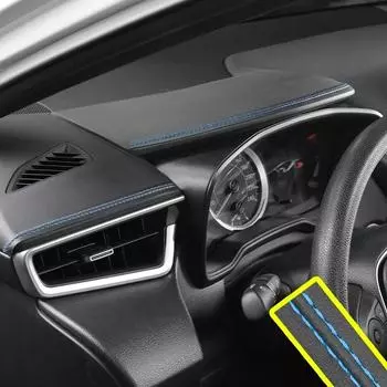 Самоклеящаяся отделочная линия для салона автомобиля, приборная панель, дверь, искусственная кожа, украшения своими руками, плетеные полоски, автомобильные аксессуары 0.5m