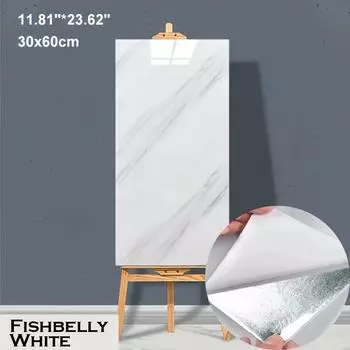 Самоклеящаяся плитка для ванной комнаты, кухни, гостиной, водонепроницаемая, влагостойкая, настенные наклейки, обои, украшение дома, живопись 30cmX60cm