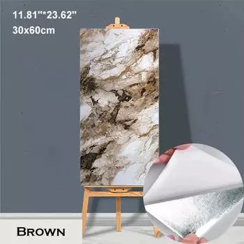 Самоклеящаяся плитка для ванной комнаты, кухни, гостиной, водонепроницаемые и влагостойкие настенные наклейки, обои, домашнее украшение, живопись 30cmX60cm