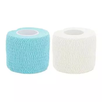Самоклеящаяся повязка, дышащая эластичная хлопковая клейкая лента, рулоны для запястья и лодыжки